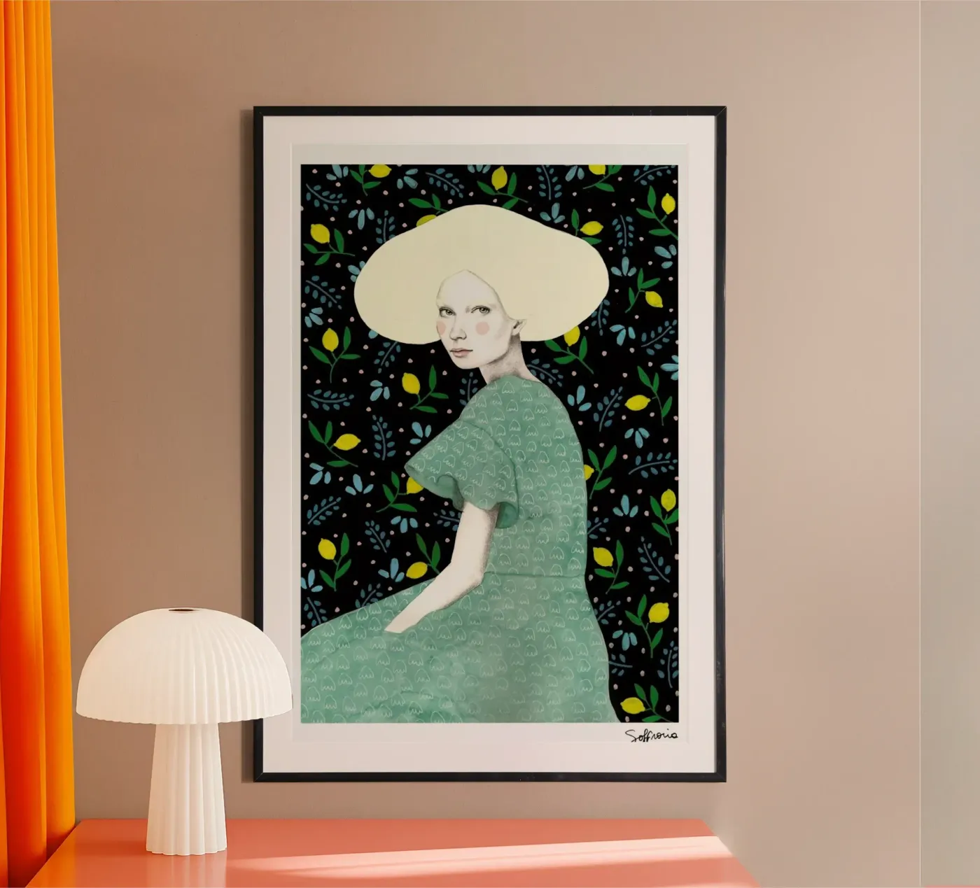 Iva poster van Sofia Bonati