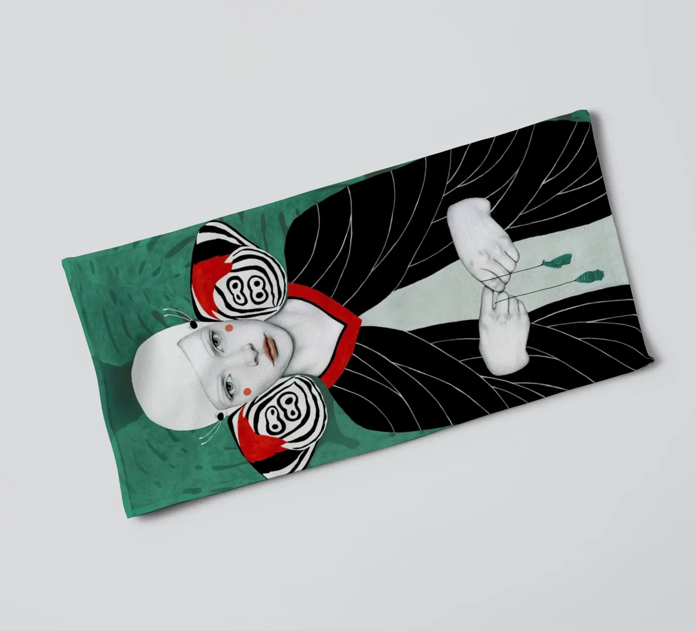 Fanni badhanddoek van Sofia Bonati