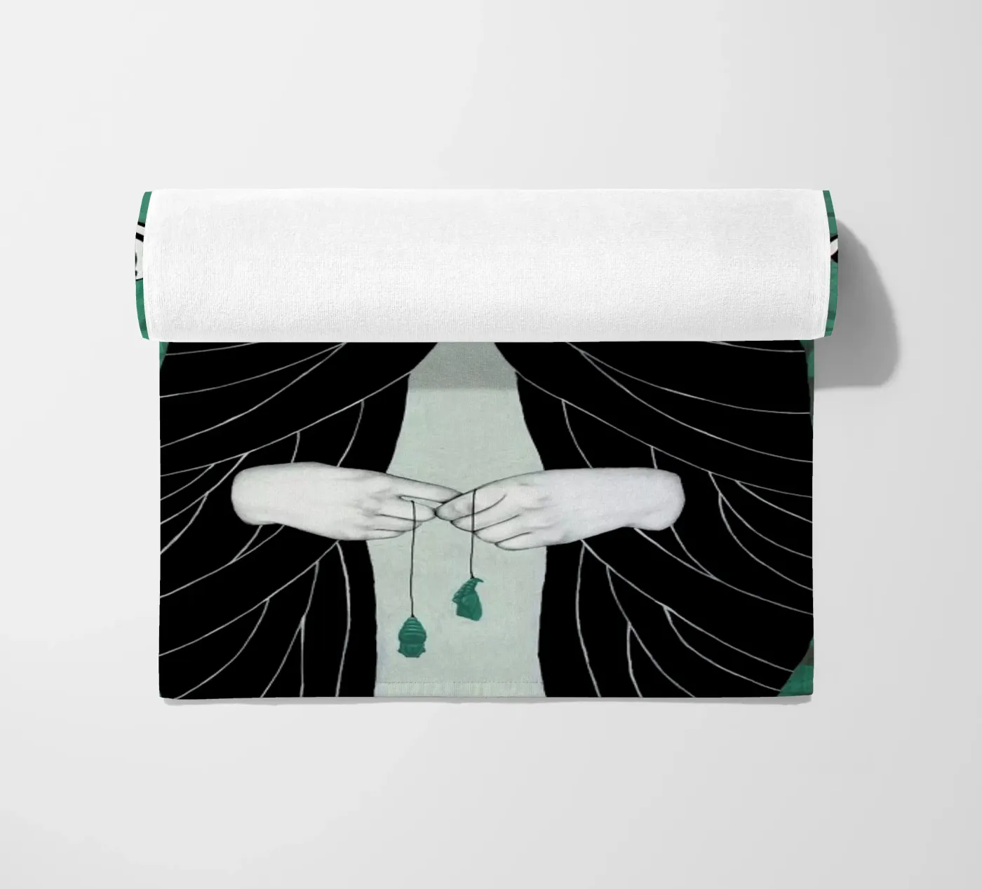 Fanni beach towel by Sofia Bonati