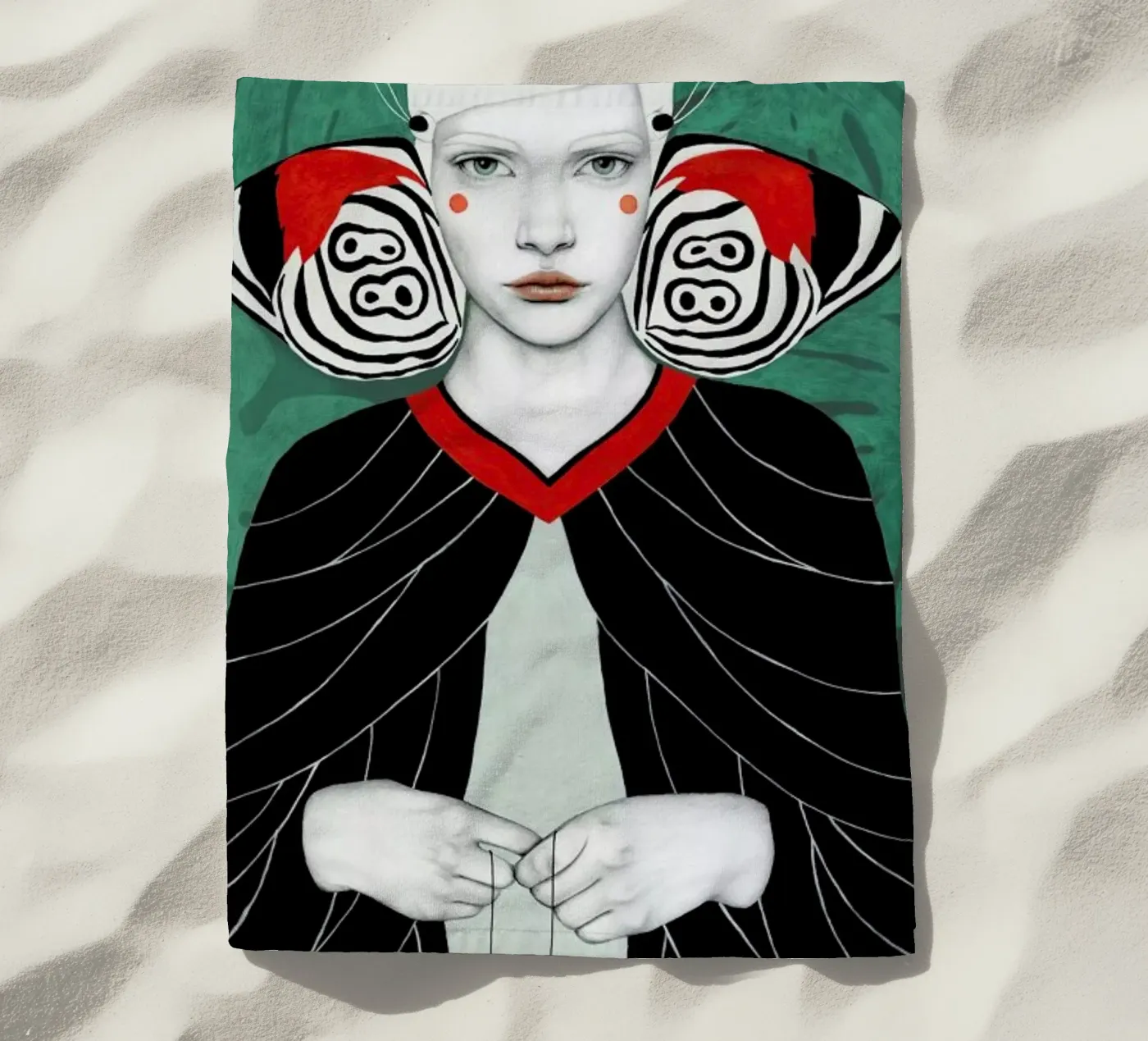 Fanni serviette de plage de Sofia Bonati