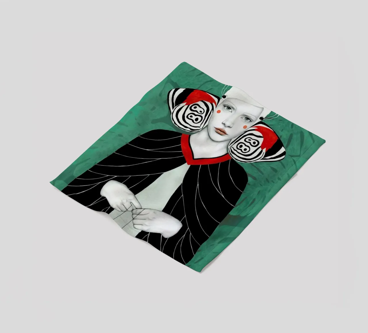 Fanni Fleecedecke von Sofia Bonati