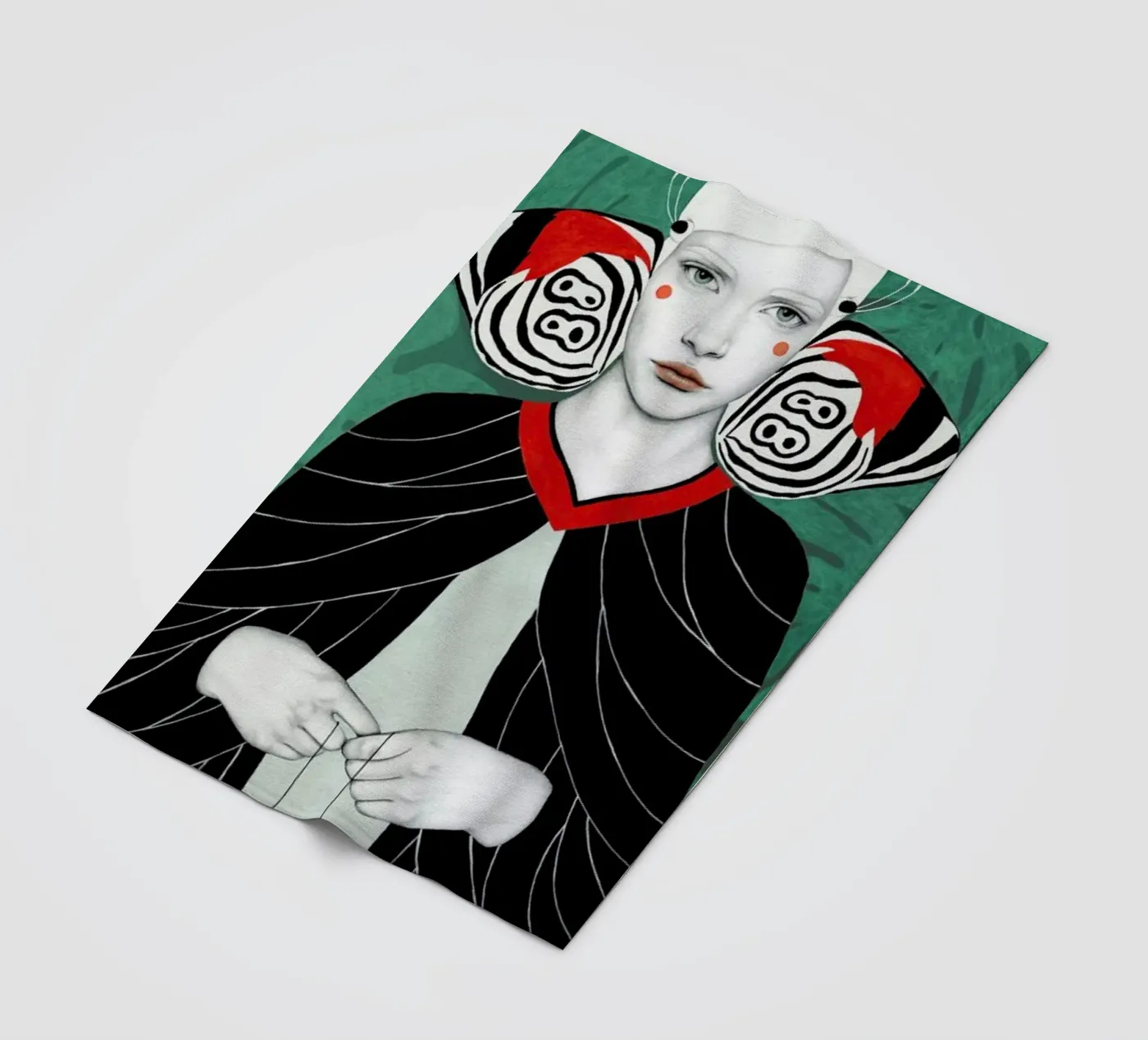 Fanni plaid polaire de Sofia Bonati