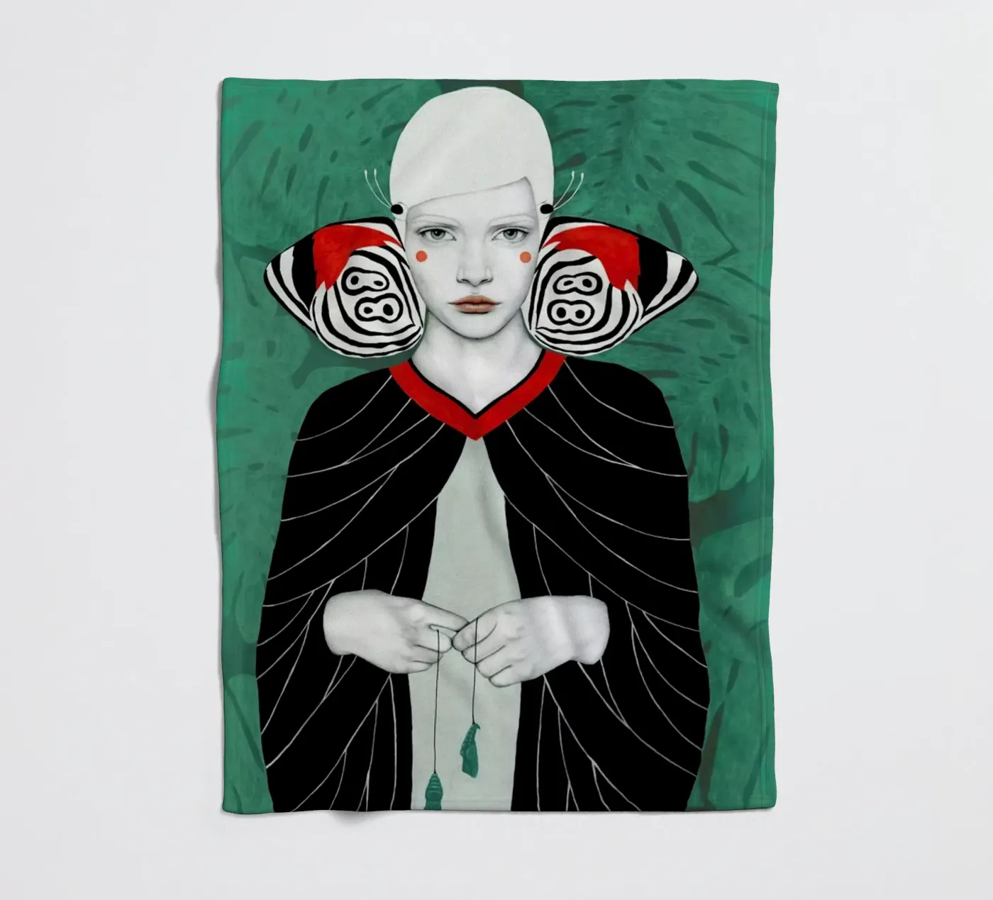 Fanni plaid polaire de Sofia Bonati