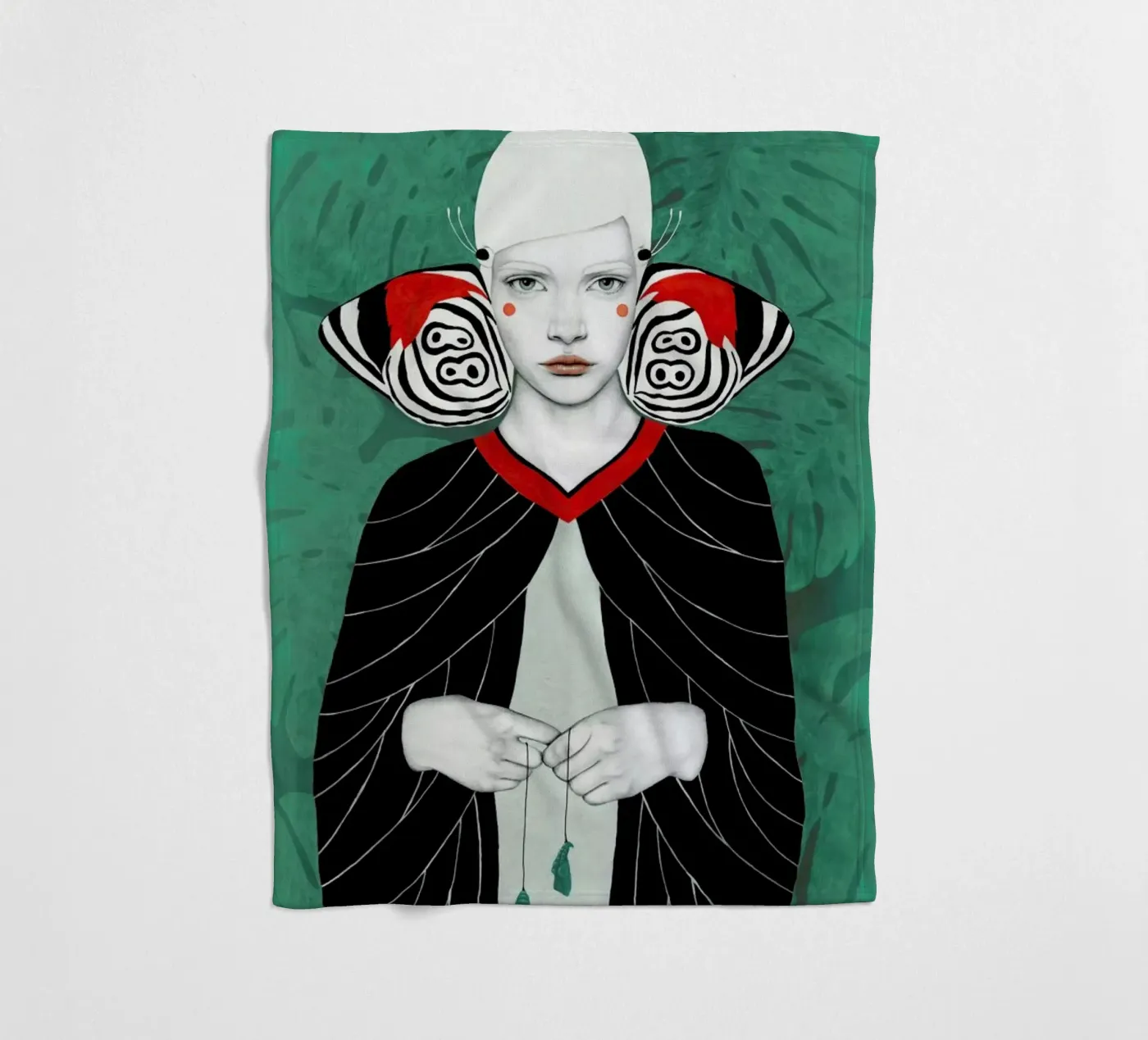 Fanni plaid polaire de Sofia Bonati