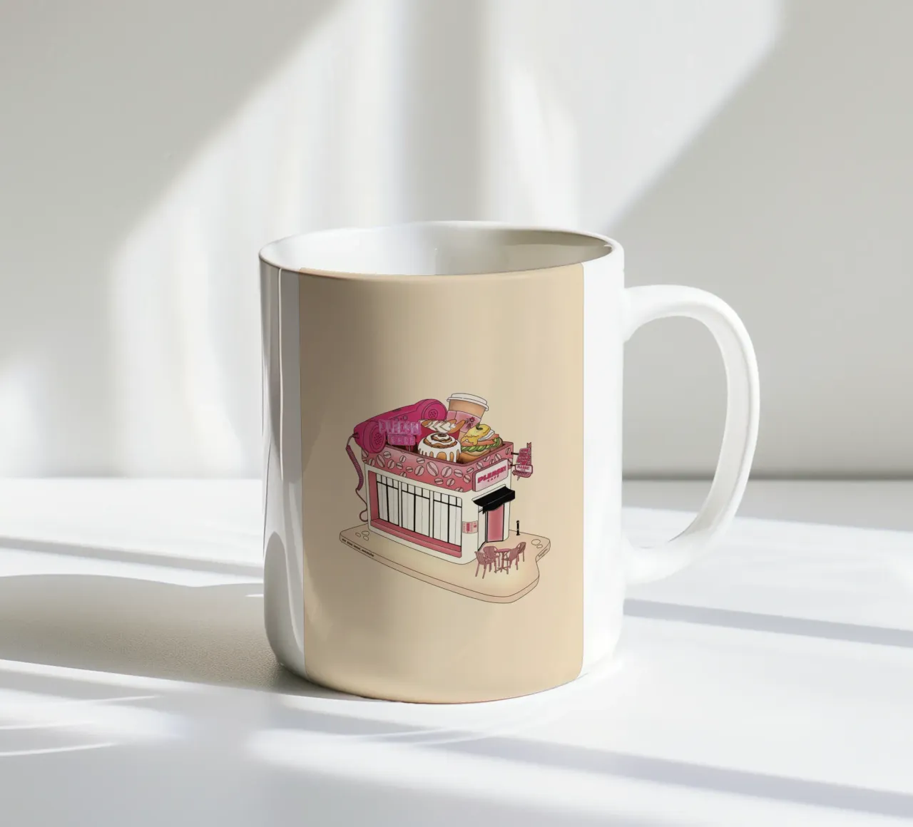 Please Café ceramic mug by StudioNaïa