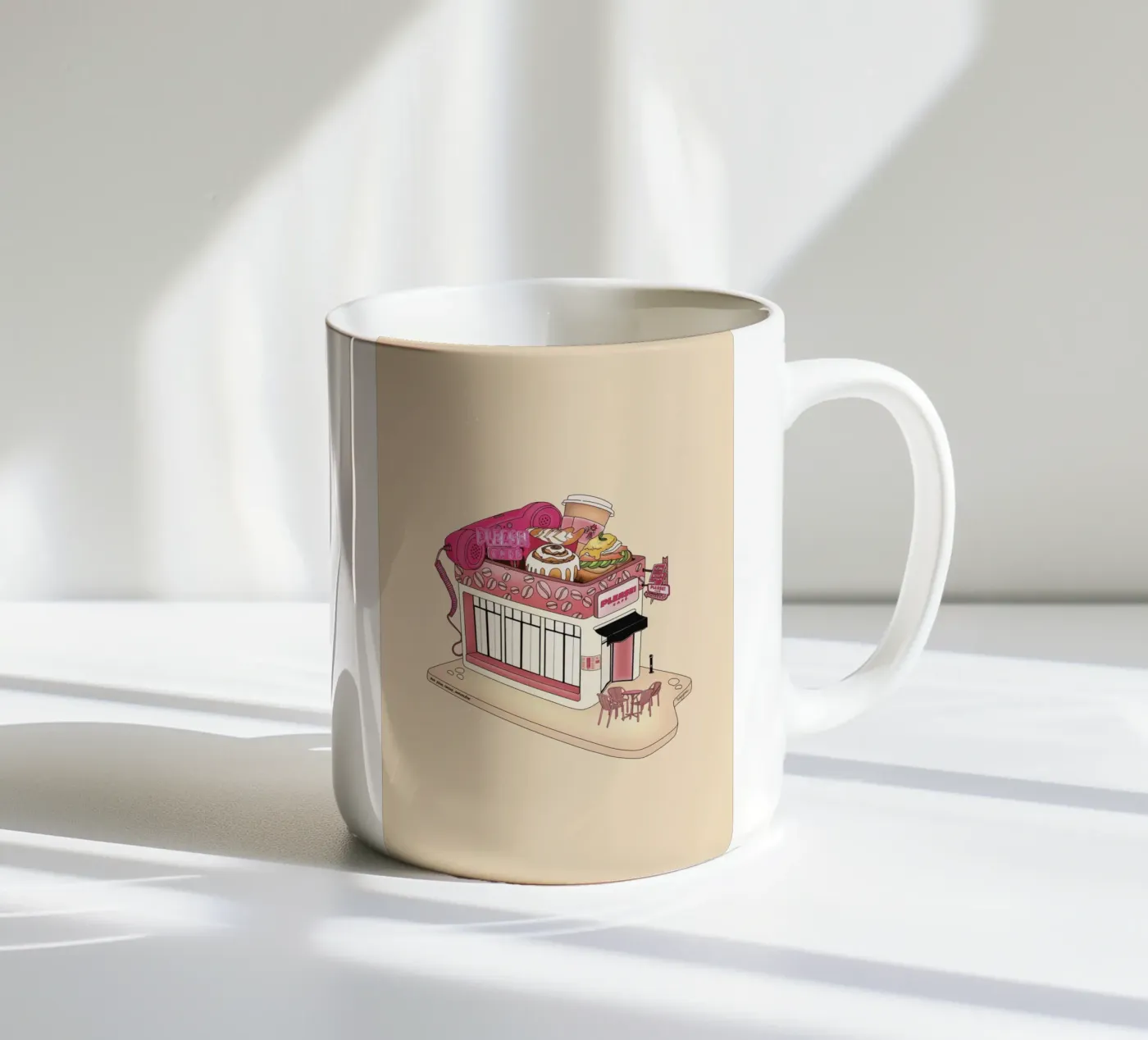 Please Café ceramic mug by StudioNaïa