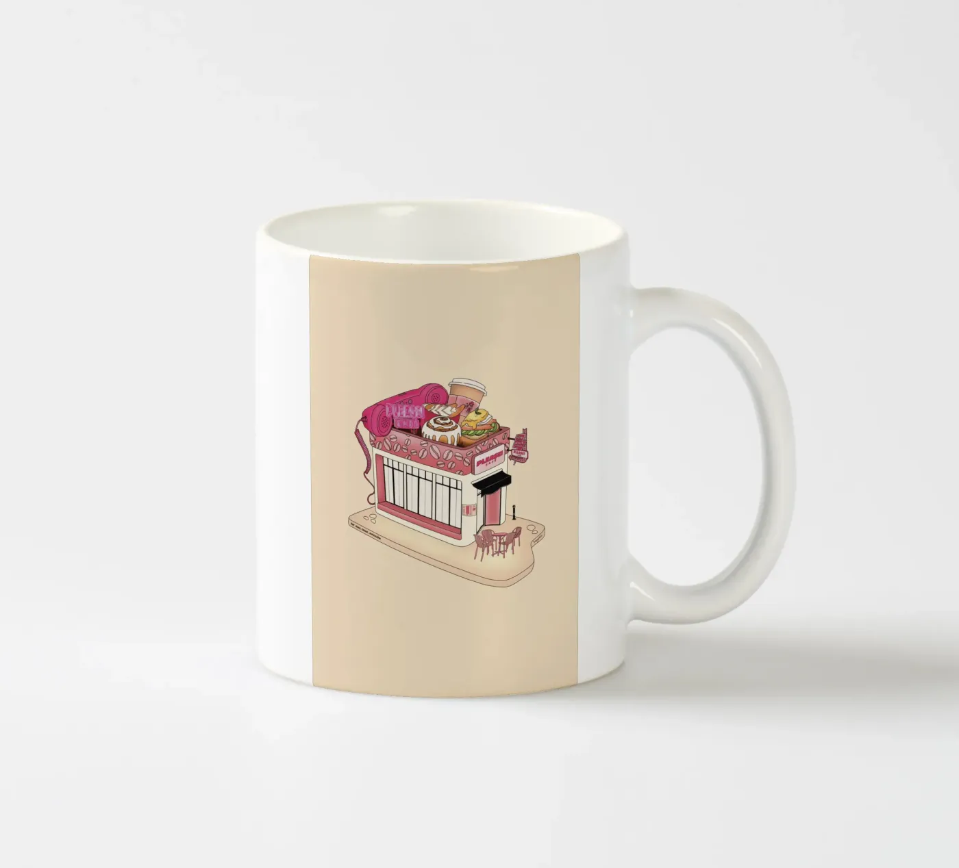 Please Café ceramic mug by StudioNaïa