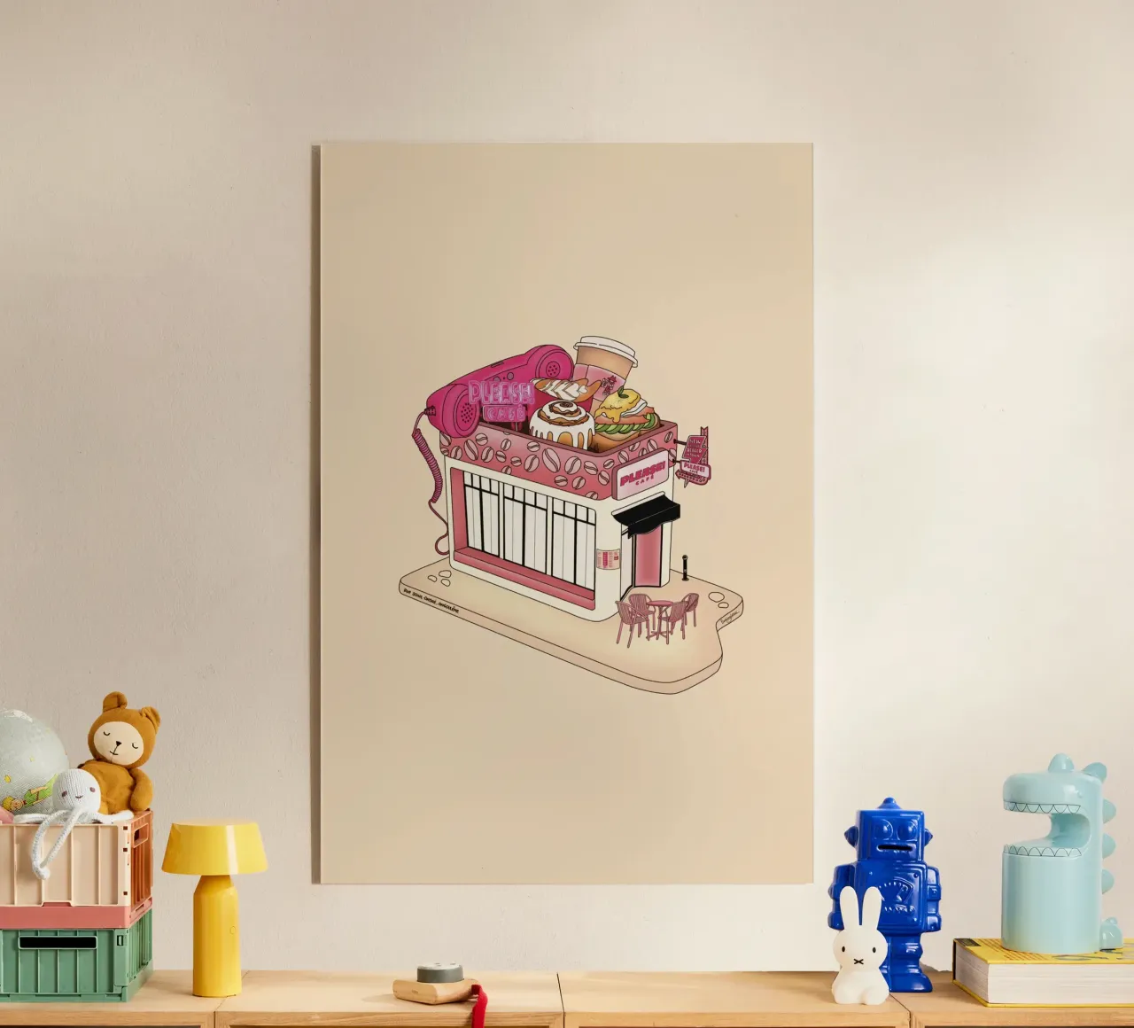 Please Café plexiglass da StudioNaïa