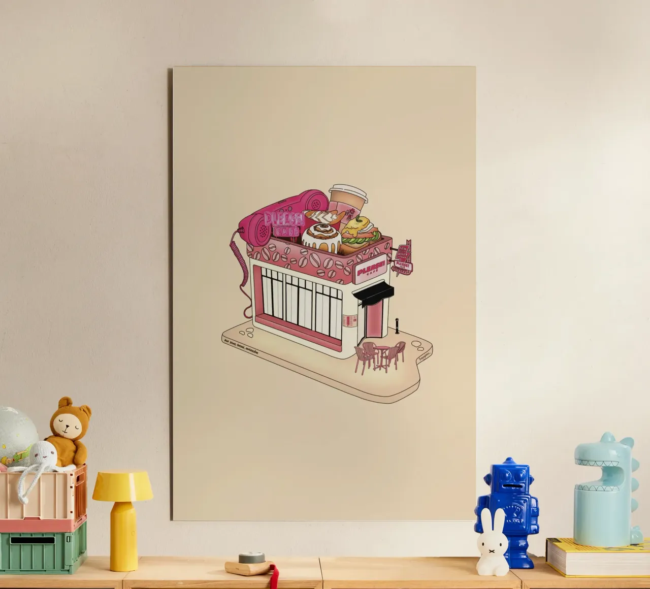 Please Café forex plate by StudioNaïa