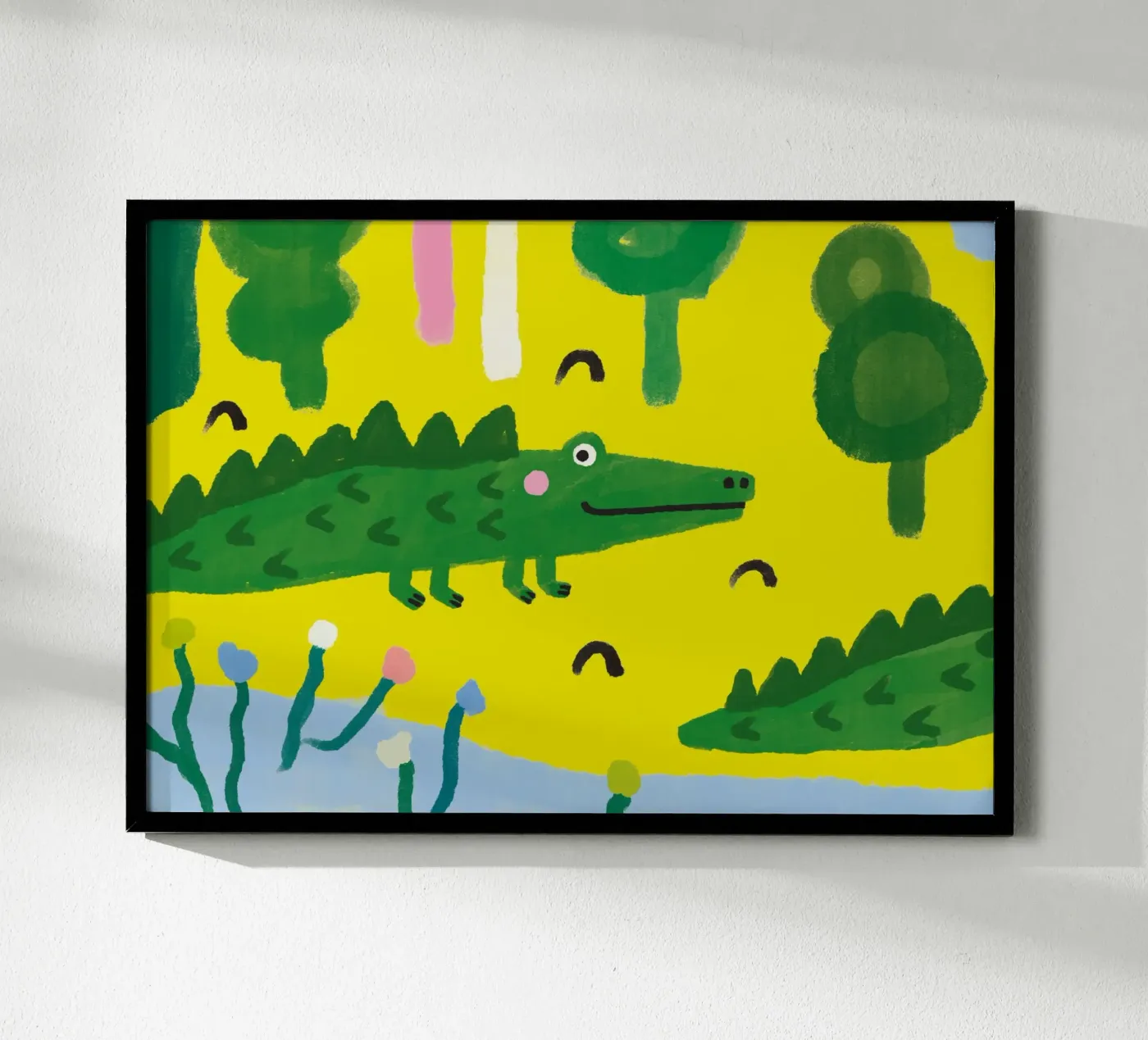 Crocodile poster by bueronoull