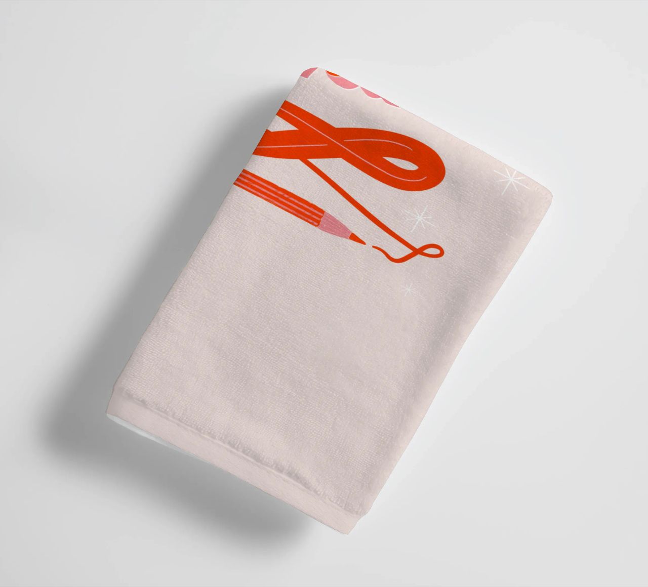 Don't overthink it. Quote. Don't overthink it. towel by CalliLetters