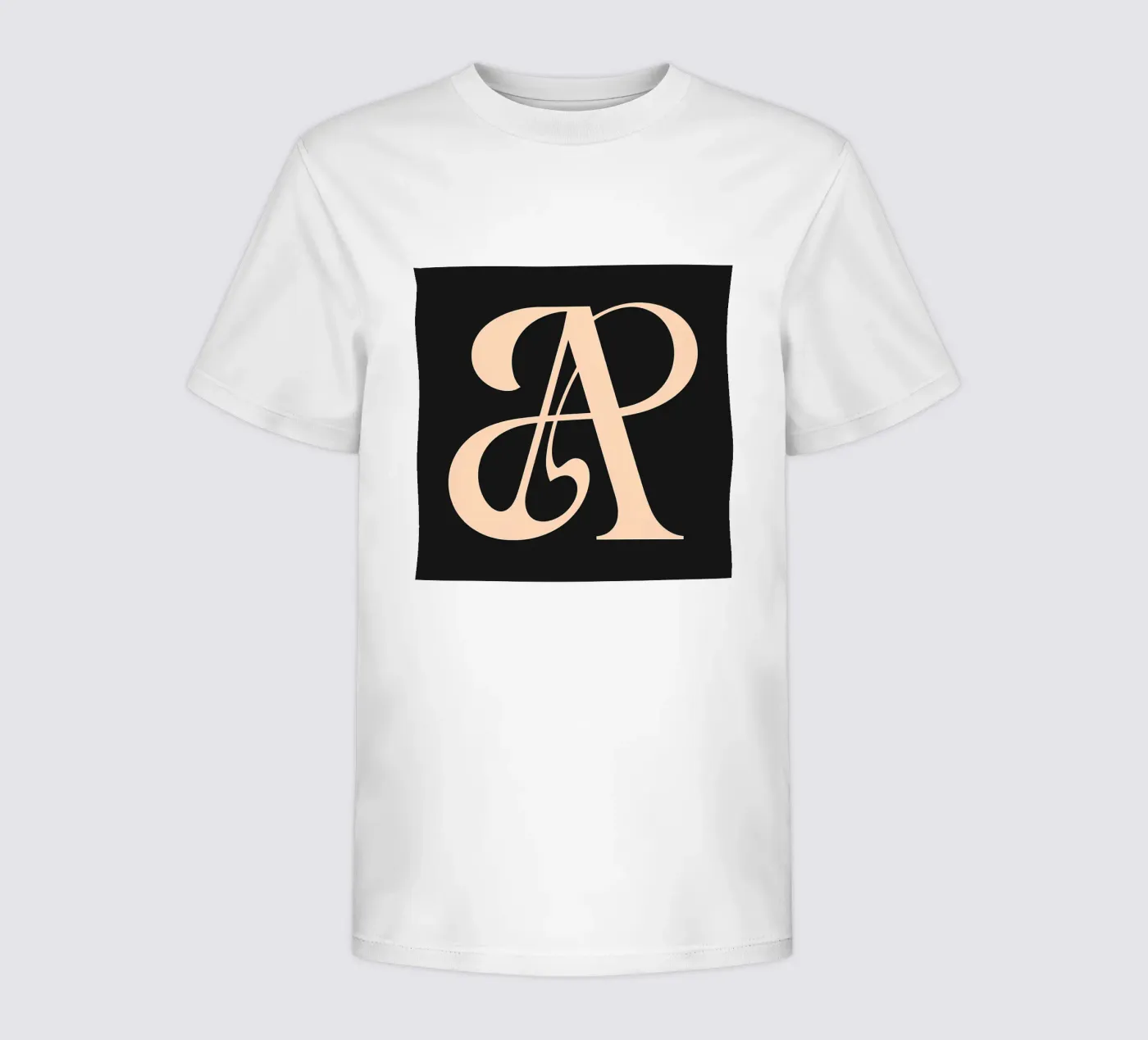 Cursive "A" kids t-shirt by inspirational quote