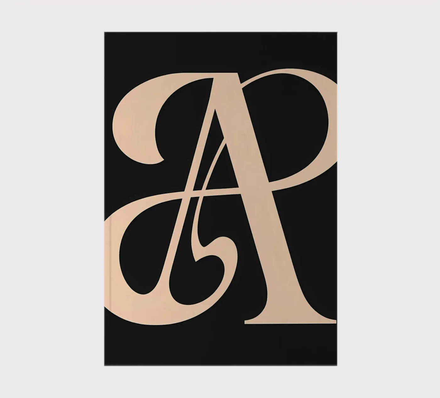 A cursif carnet de notes de inspirational quote