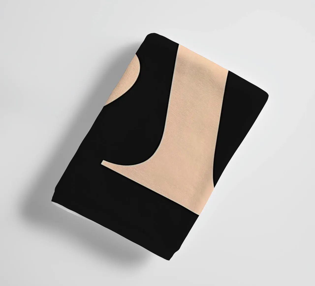 Cursive "A" towel by inspirational quote