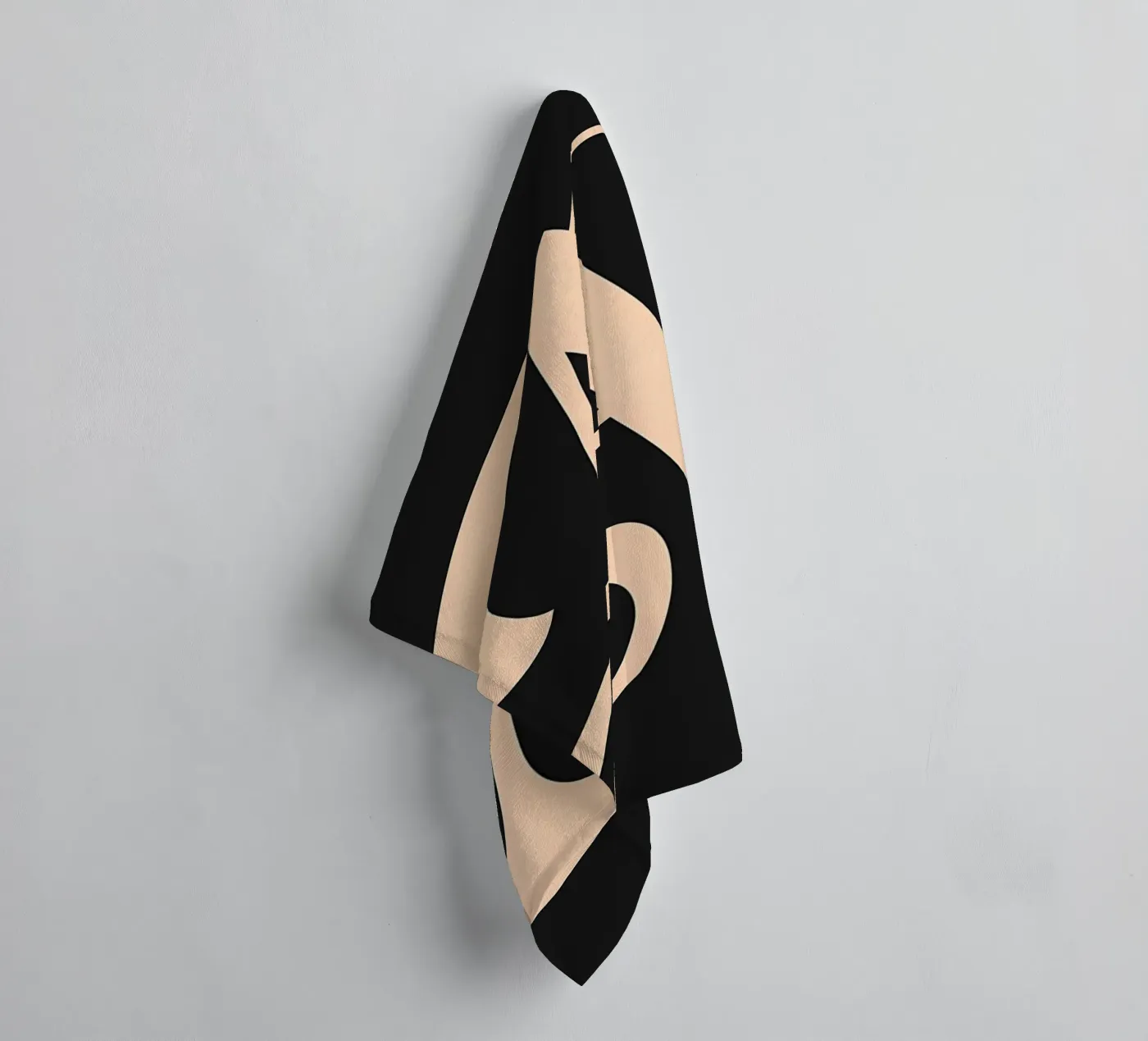 Cursive "A" serviette de bain de inspirational quote