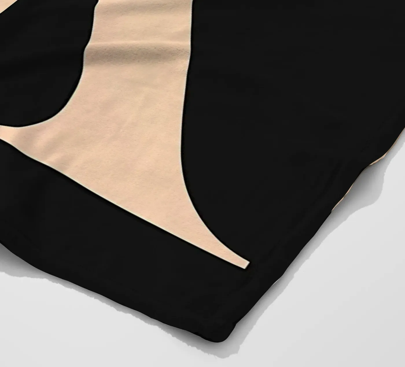 Corsivo "A" coperta in pile da inspirational quote