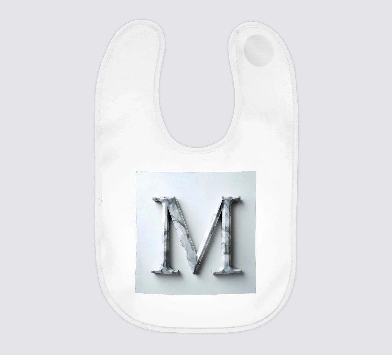 Monogramma "M" in marmo bavaglino da inspirational quote