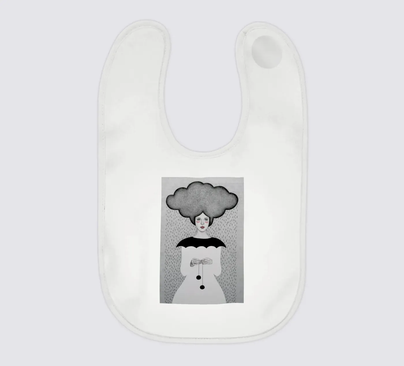 Amanda baby bib by Sofia Bonati
