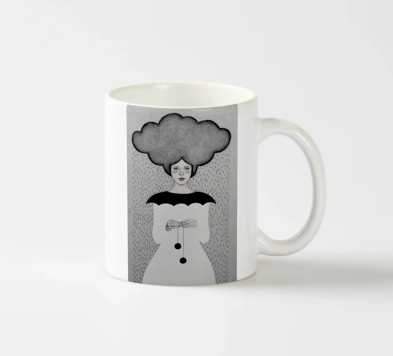 Amanda tazza in ceramica da Sofia Bonati