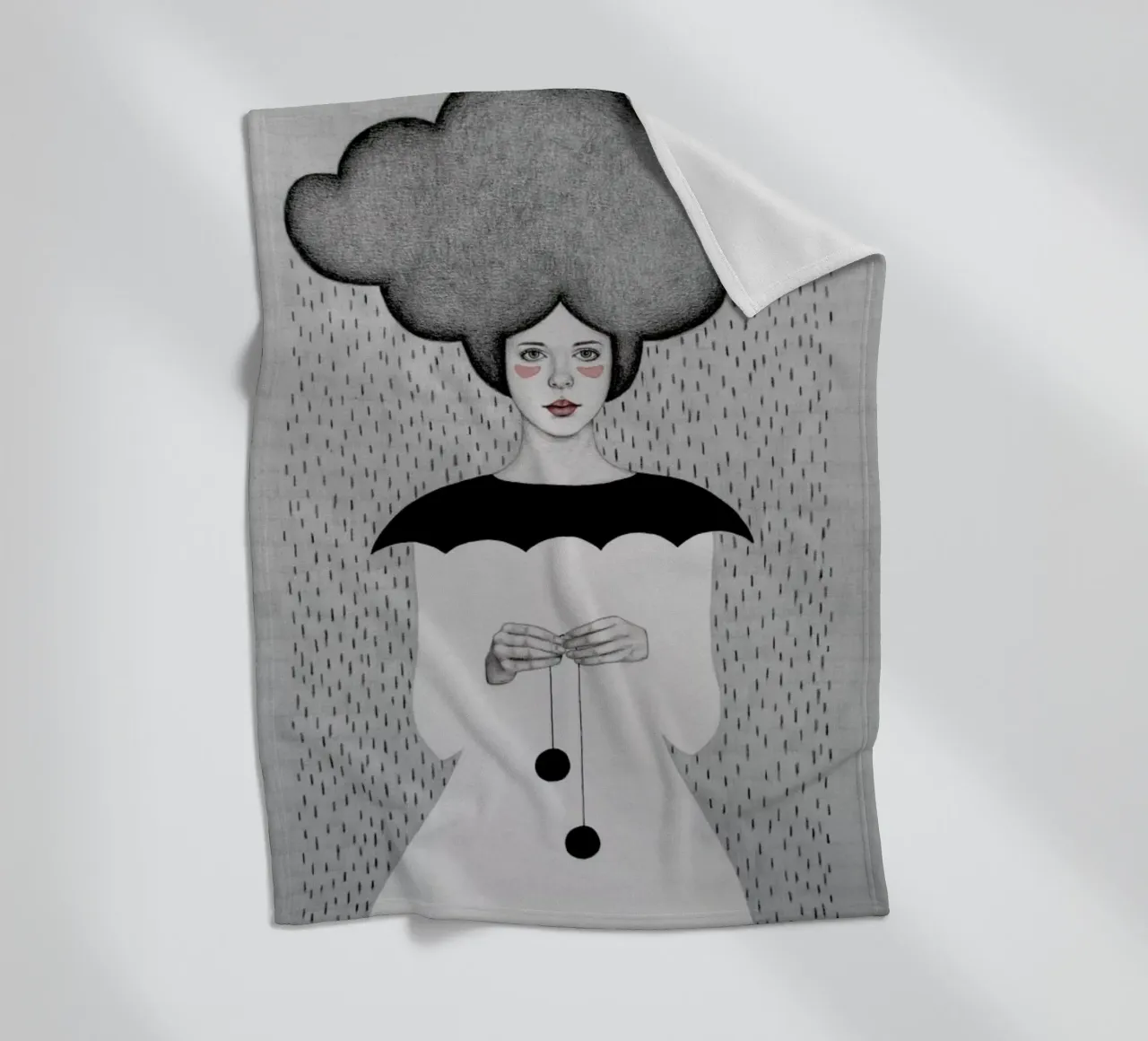 Amanda fleecedeken van Sofia Bonati