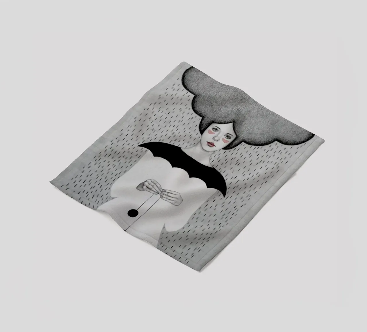 Amanda coperta in pile da Sofia Bonati