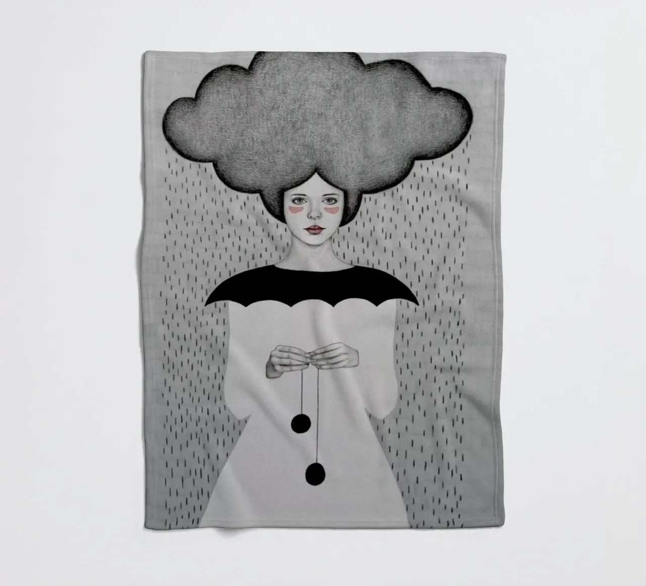 Amanda fleecedeken van Sofia Bonati