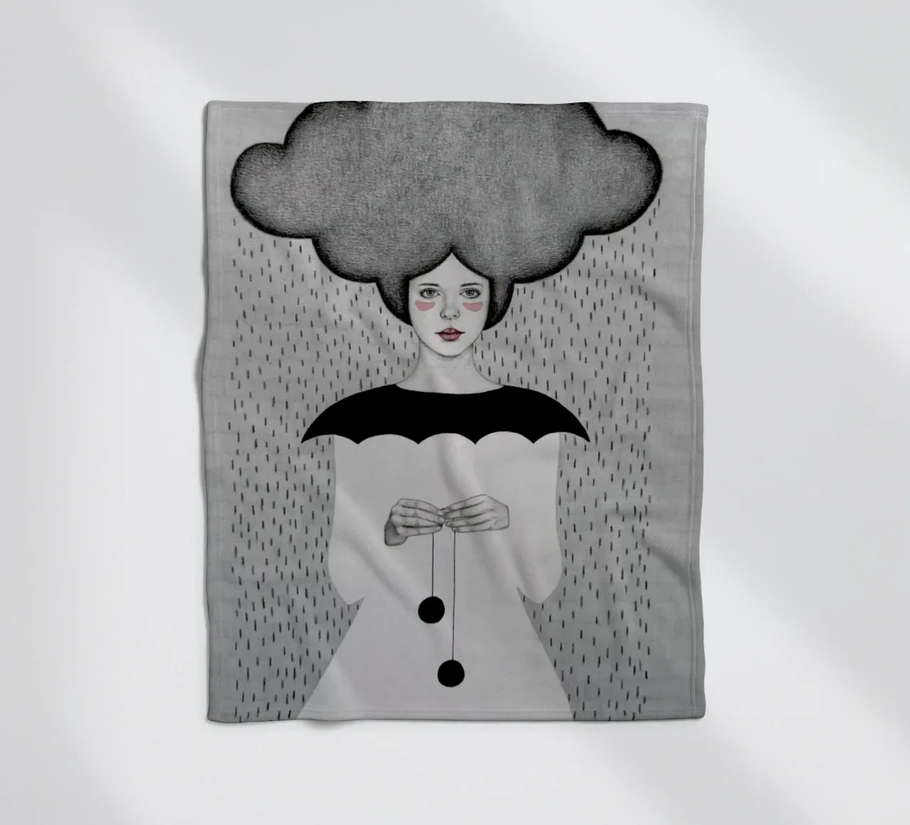 Amanda fleecedeken van Sofia Bonati