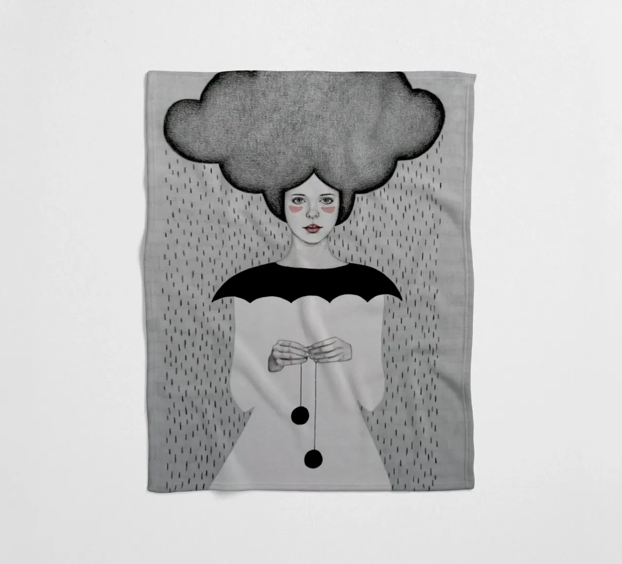 Amanda fleecedeken van Sofia Bonati