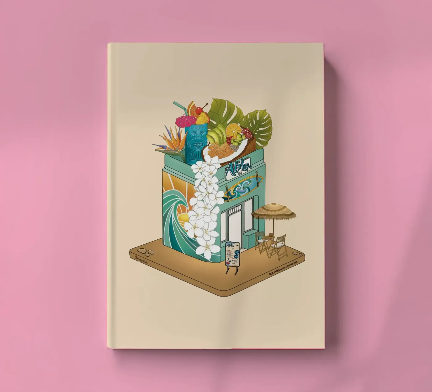 Aloha notebook by StudioNaïa