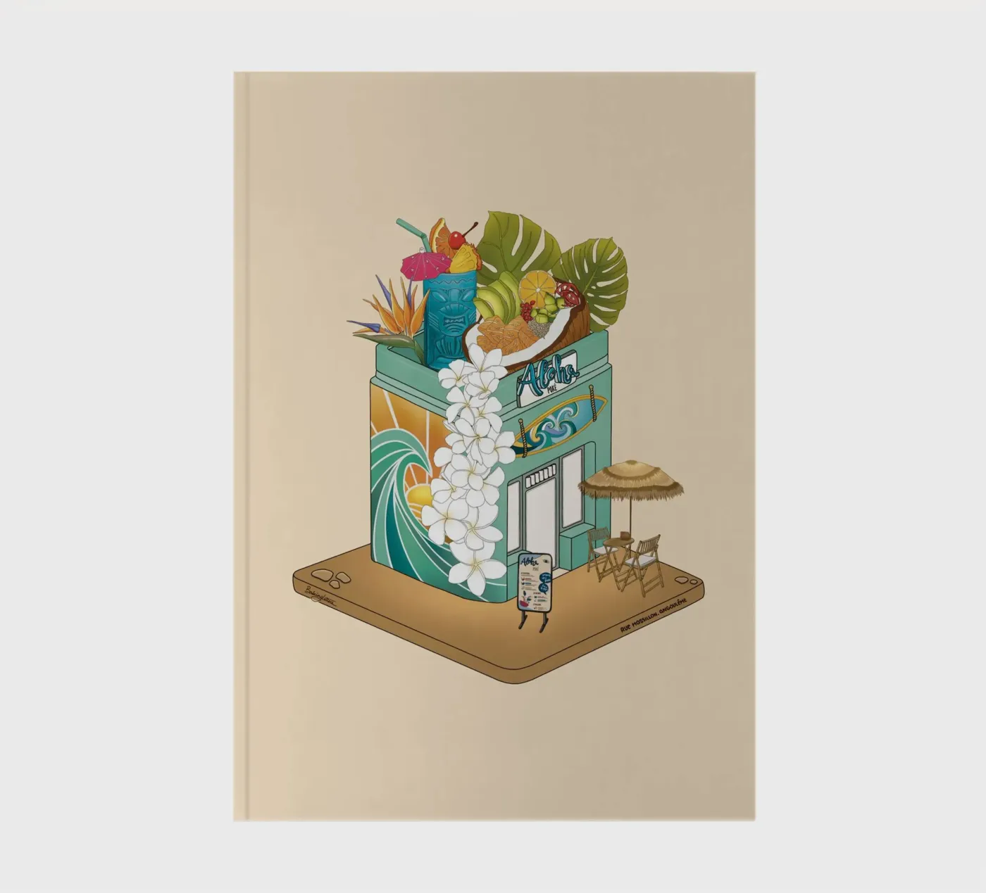 Aloha notebook by StudioNaïa