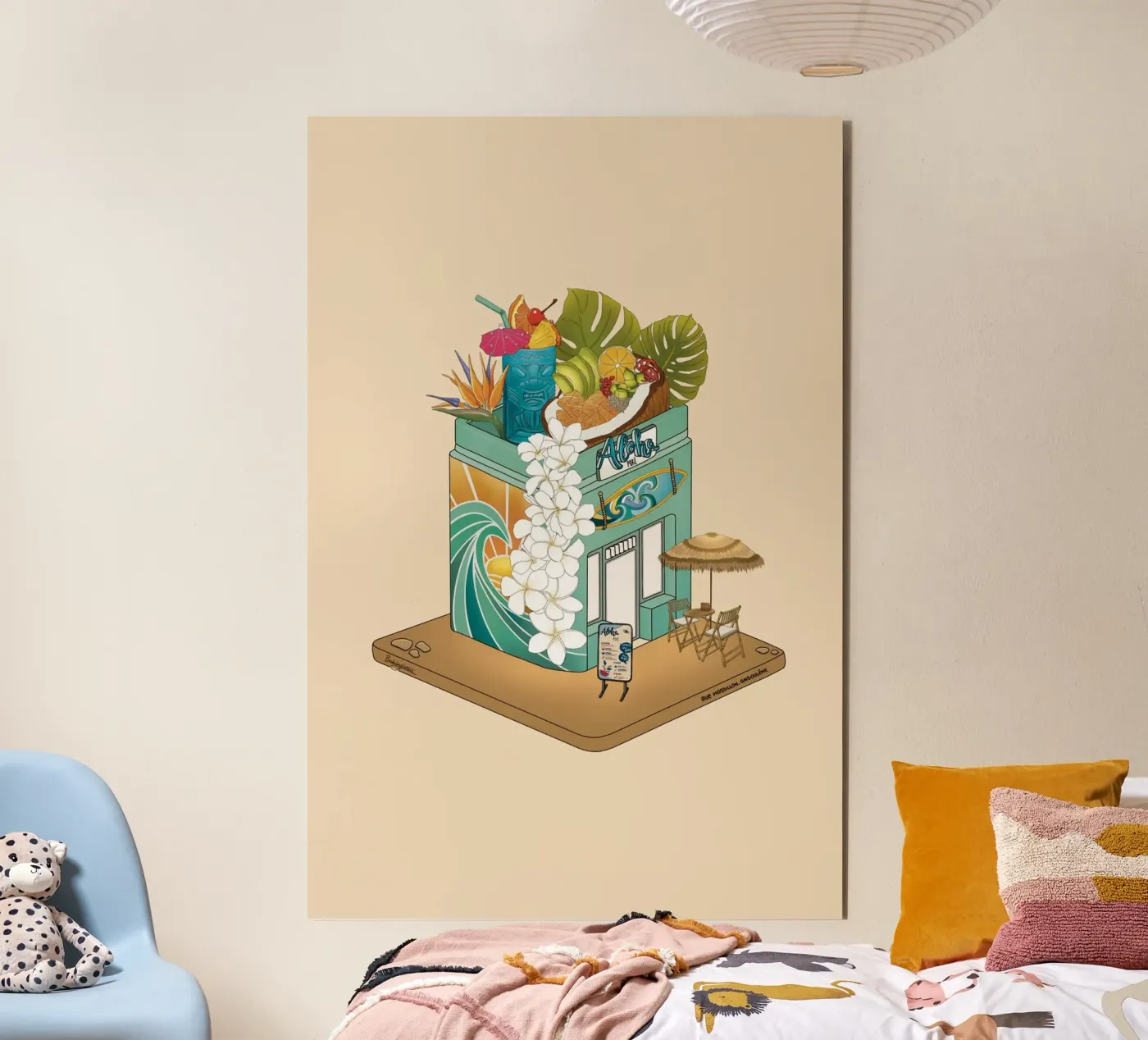 Aloha forex plate by StudioNaïa