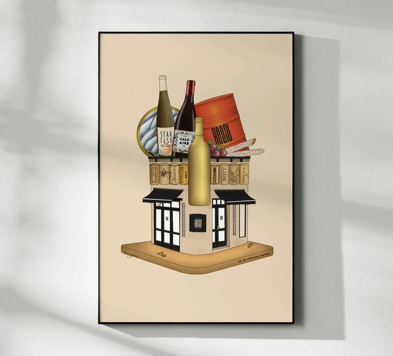 Raisin plexiglass da StudioNaïa