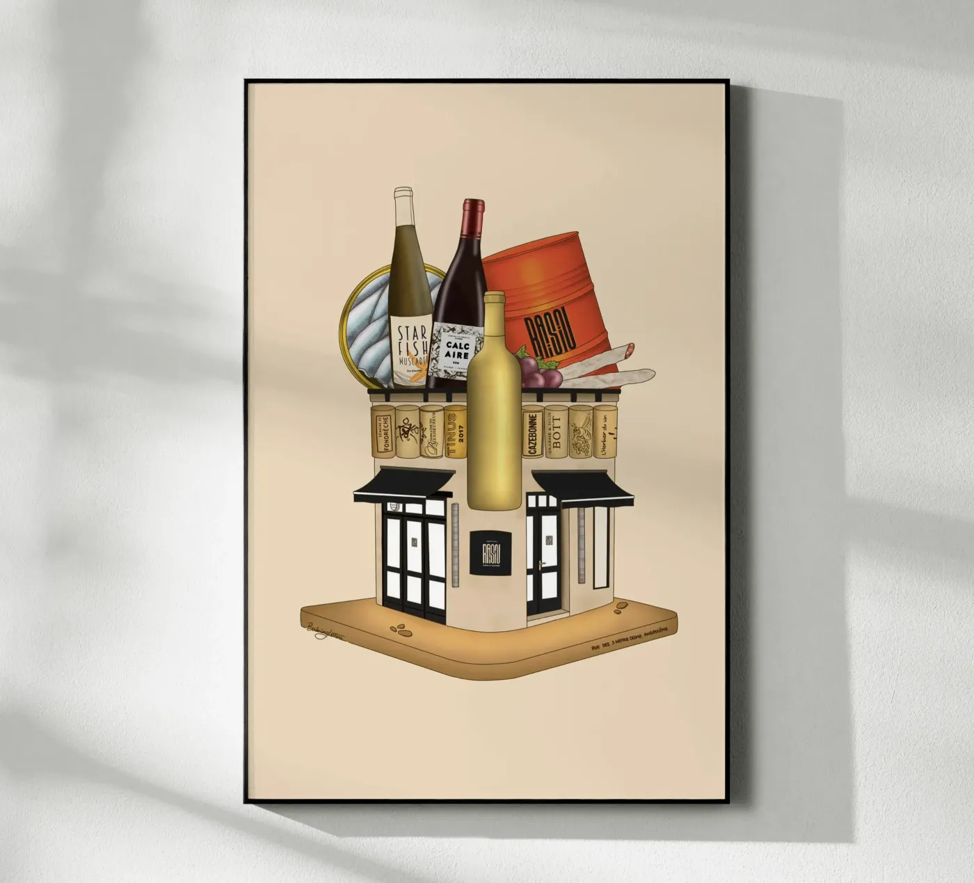 Raisin plexiglass da StudioNaïa