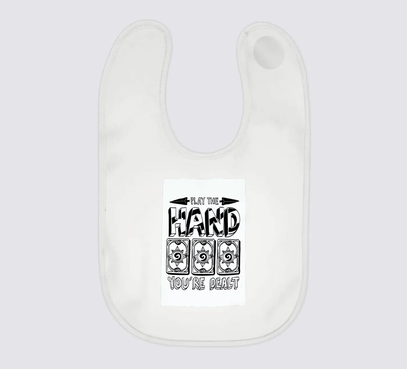 Play The Hand bavaglino da aryamularama