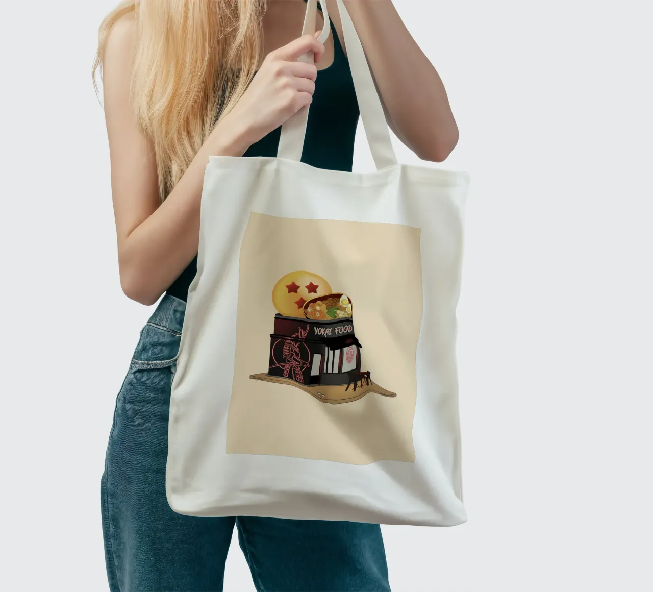 Yokai Food borsa in juta da StudioNaïa