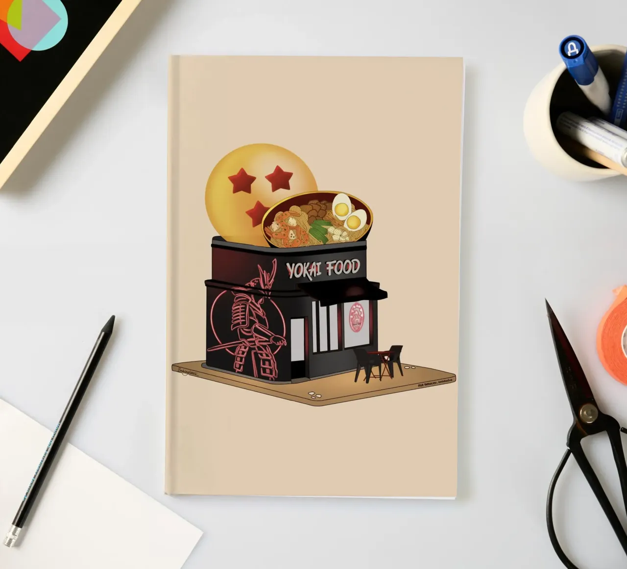 Yokai Food notebook by StudioNaïa