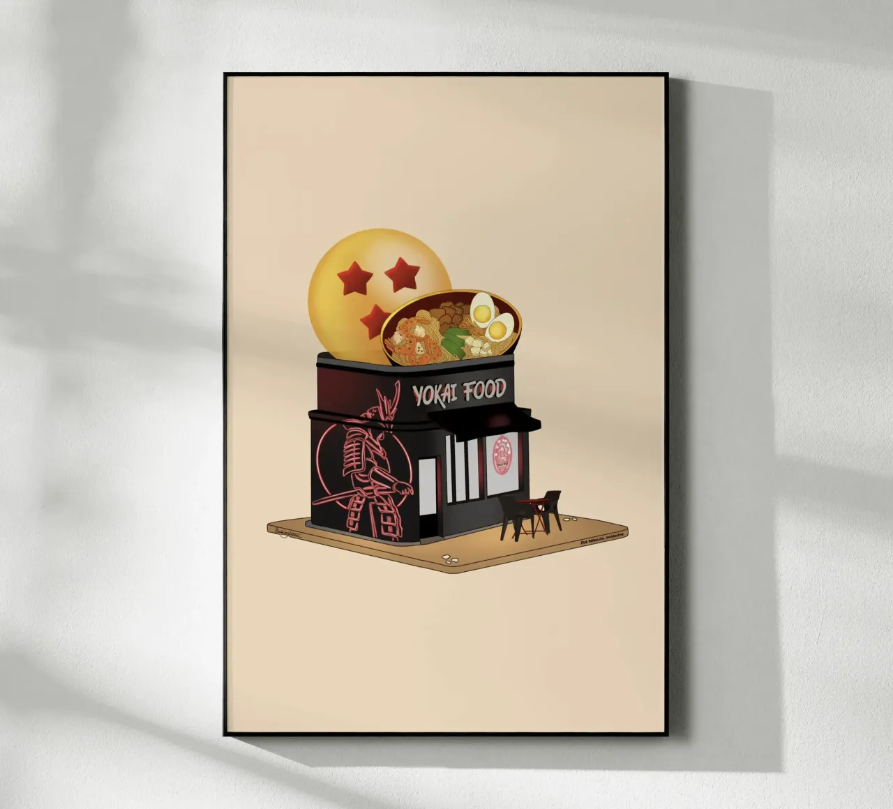 Yokai Food plexiglass da StudioNaïa