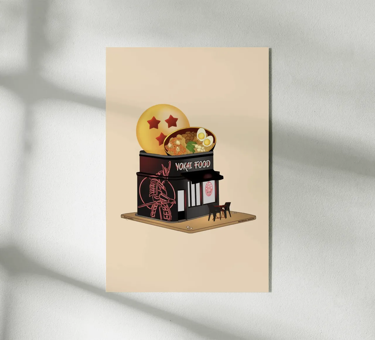 Yokai Food plexiglass da StudioNaïa