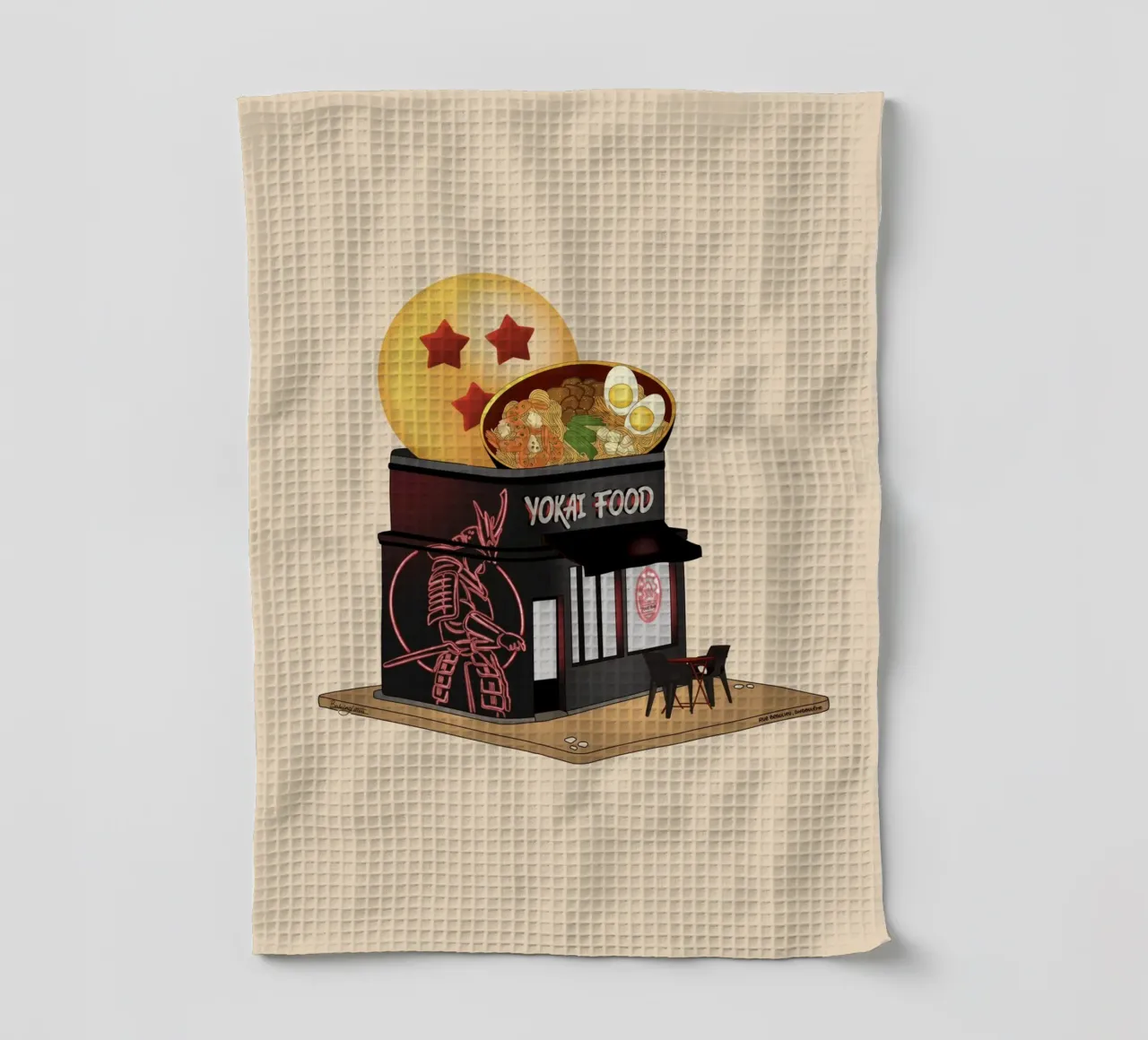 Yokai Food canovaccio da cucina da StudioNaïa
