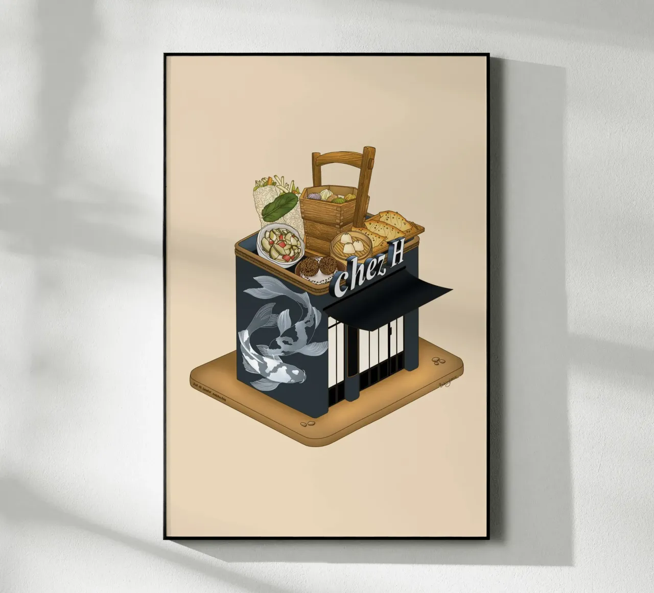 Chez H plexiglass da StudioNaïa