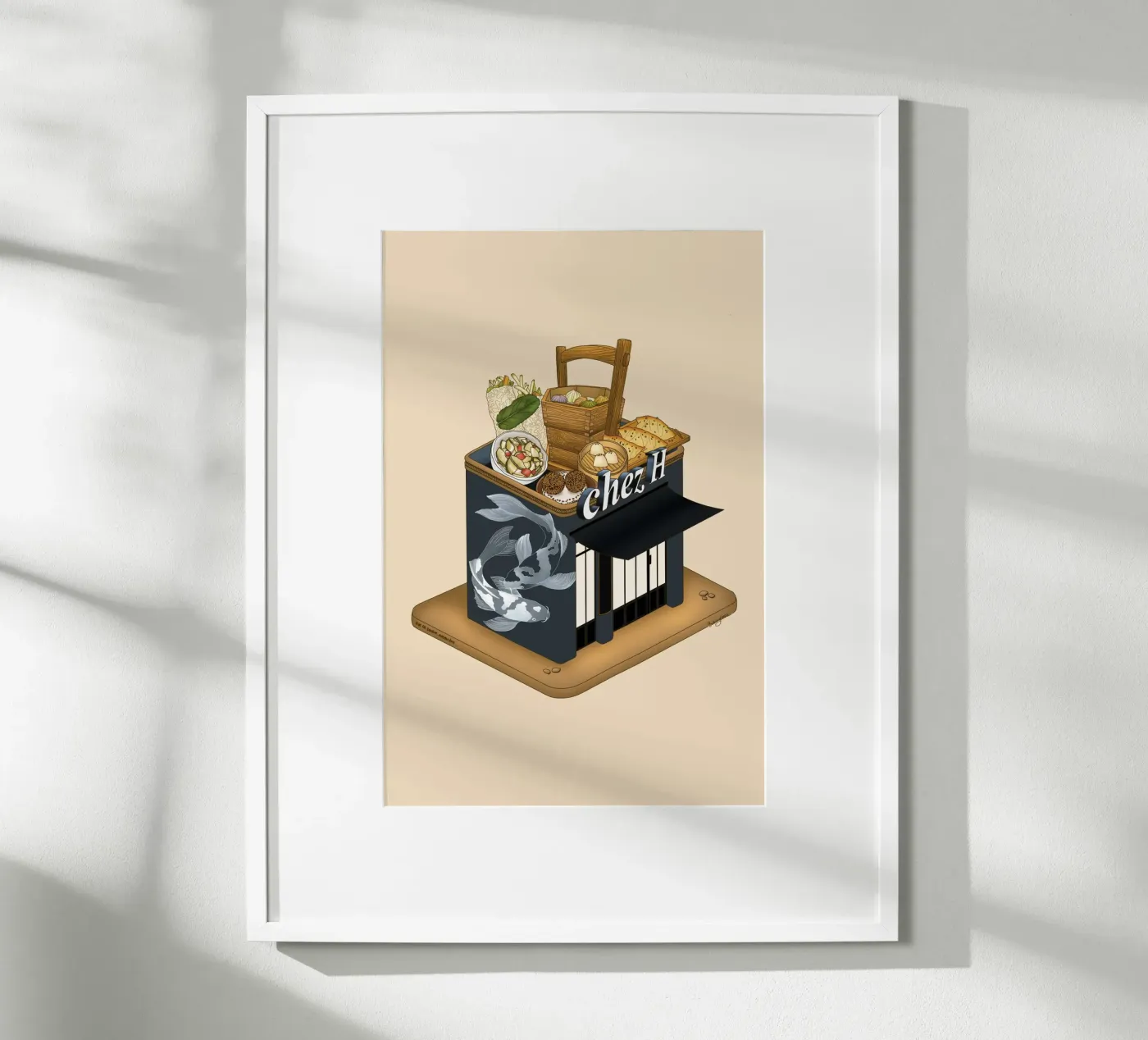 Chez H poster by StudioNaïa
