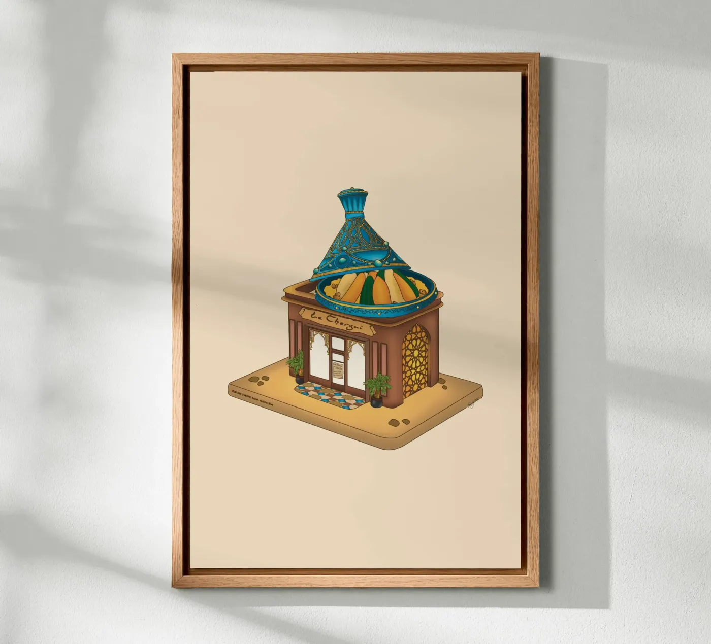 Chergui alluminio dibond da StudioNaïa