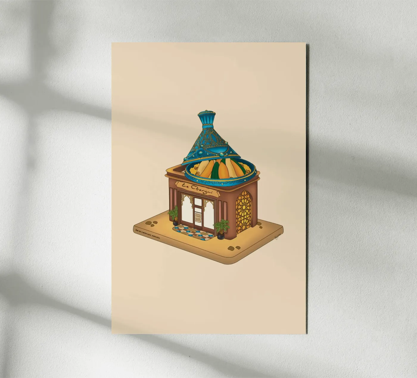 Chergui alluminio dibond da StudioNaïa