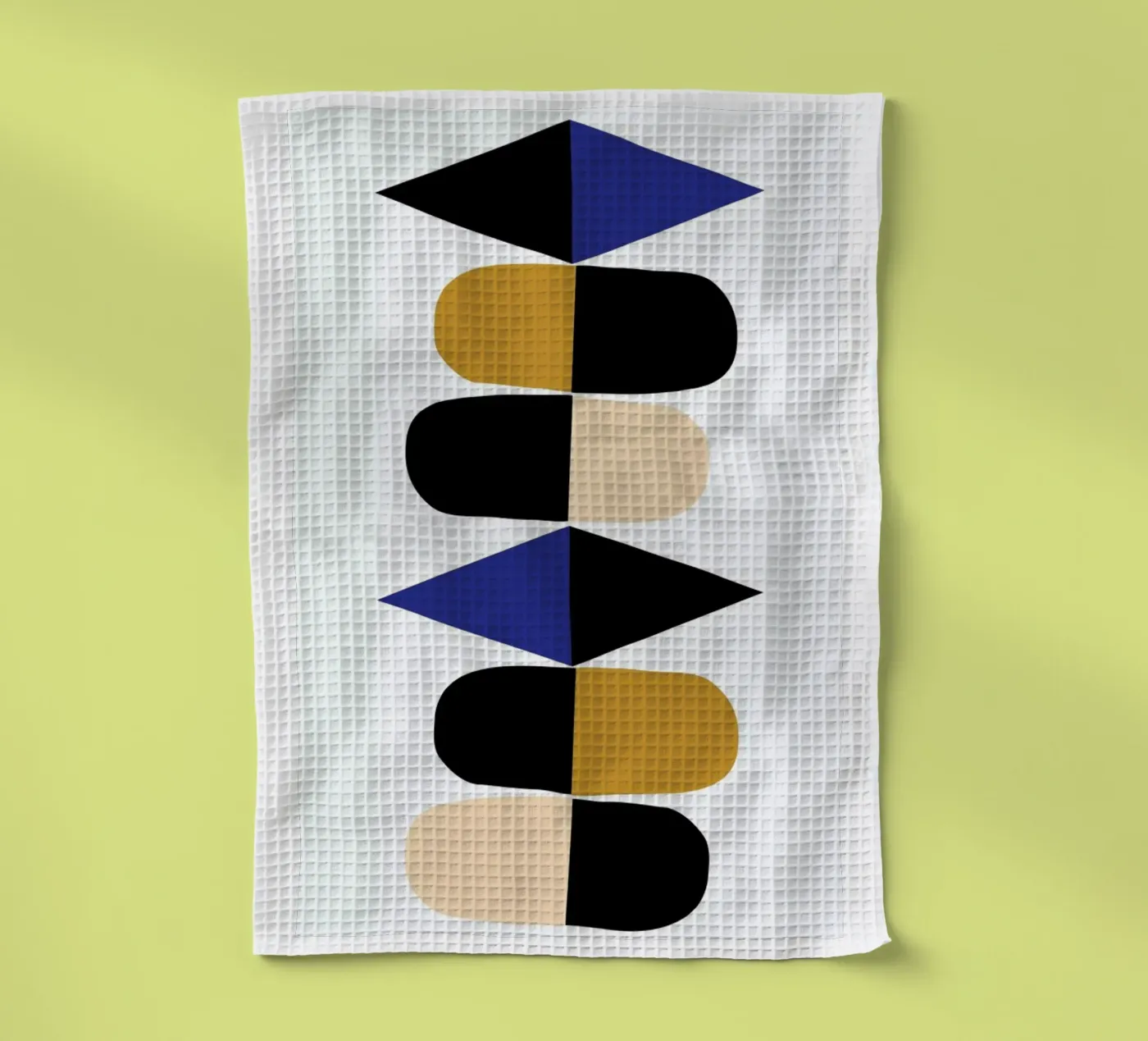 Reflection tea towel by Maren Gross