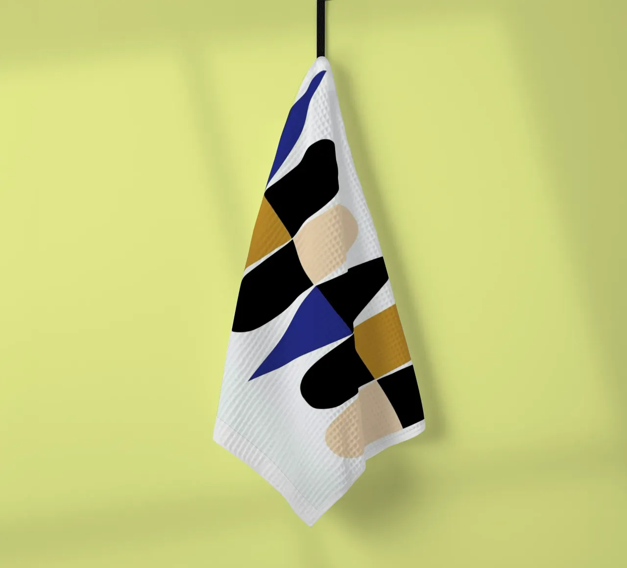 Reflection tea towel by Maren Gross