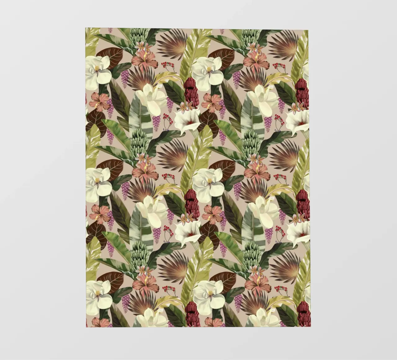 New Tropicals Summer Breeze Pattern pellicola backlit da anisillustration