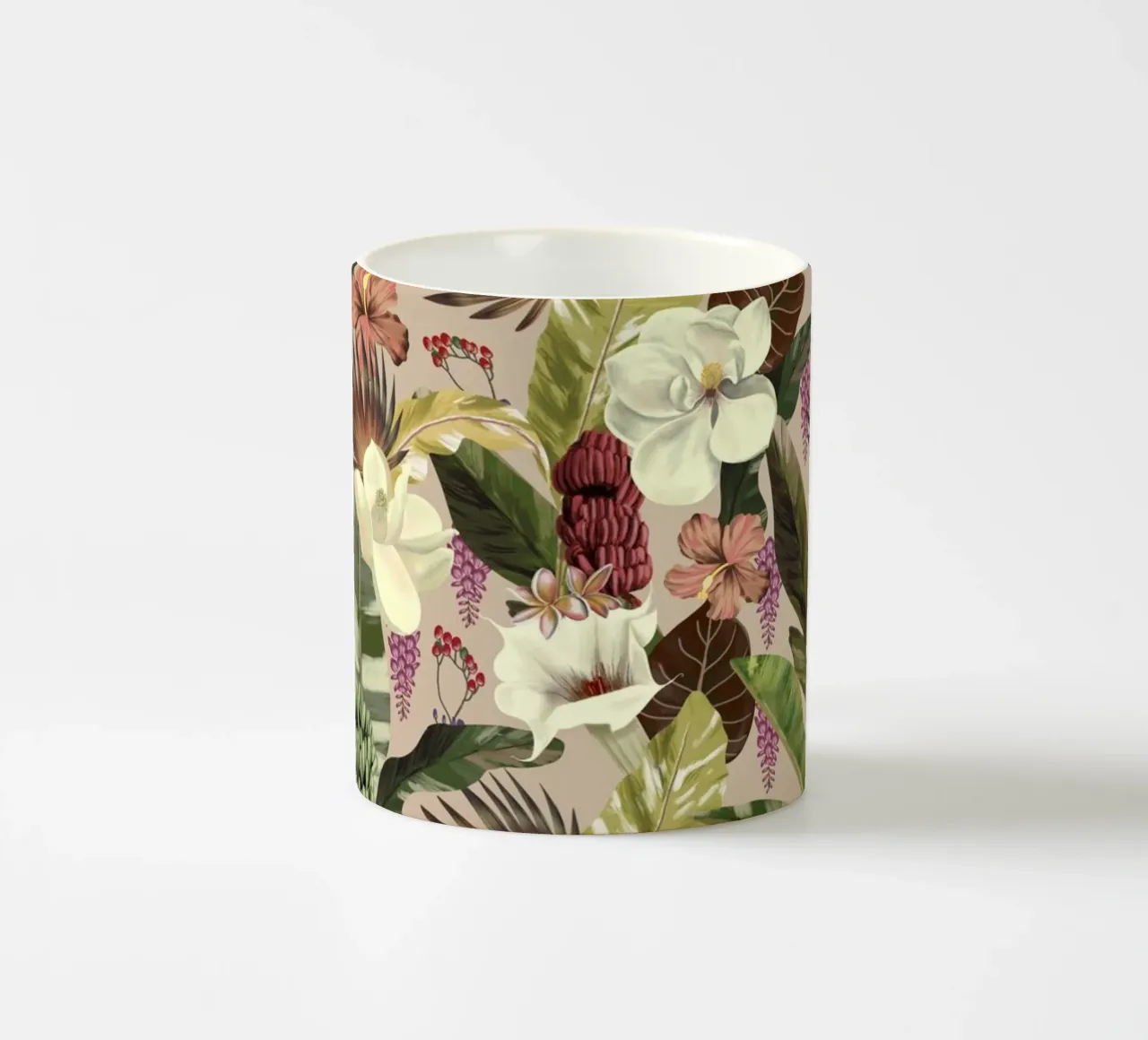 New Tropicals Summer Breeze Pattern tazza in ceramica da anisillustration