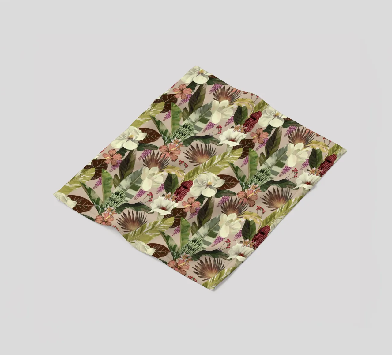 New Tropicals Summer Breeze Pattern coperta in pile da anisillustration