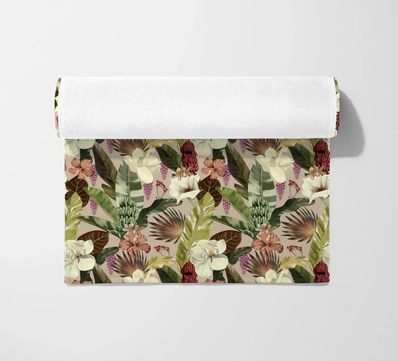 New Tropicals Summer Breeze Pattern telo mare da anisillustration