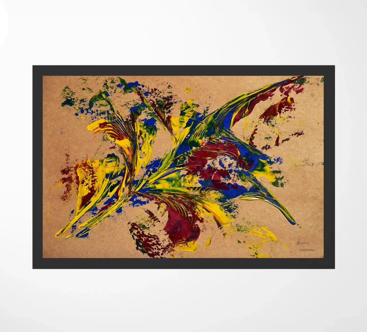 NATURAL STYLE  10 zerbino da Thierry Vobmann Abstract painting